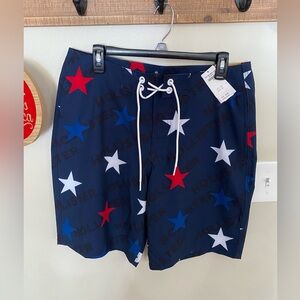 Hollister men swim trunks -size 32